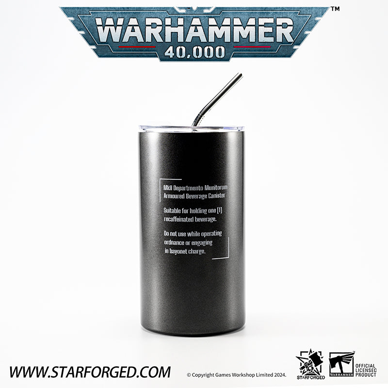 Starforged Warhammer 40K Cadian Recaff Space Marine Astra Militarum Sports Water Bottle Set Other